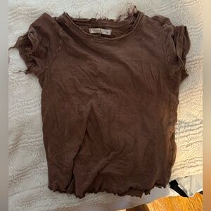 Free people Distressed T-Shirt